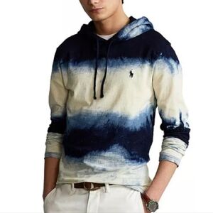 Polo Ralph Lauren Men's Tie-Dye Jersey Hooded T-Shirt - Size XL Like new